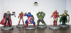 Disney Store Marvel Avengers Figurines Set PVC Figures Toy Cake Toppers Lot of 6