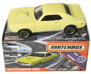 2020 Matchbox Highway Power Grabs #56/100 - 1970 Plymouth Cuda - Picture 1 of 1