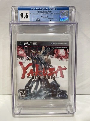 YAKUZA: DEAD SOULS (2012) PS3, NUEVO Y PRECINTADO, CLASIFICACIÓN CGC 9.6, SELLO A+ Foto 1 de 4