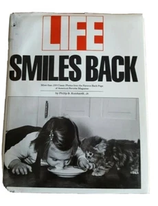 Life magazine book, LIFE SMILES BACK, Philip B. Kunhardt, Jr., 1987 HC/DJ 1st E4 - Picture 1 of 10