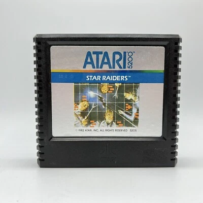 Atari 5200 Star Raiders Authentic 1982 Genuine Vintage Official Cartridge Only - Image 1 of 3