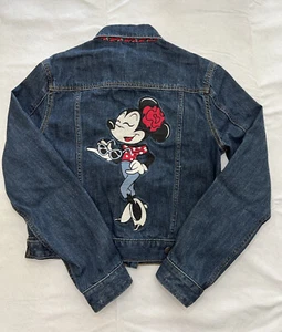 Disney Parks Authentic Minnie Mouse Jean Jacket size XS - Picture 1 of 11