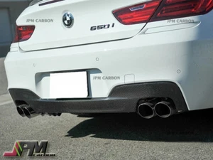 Carbon Fiber Rear Bumper Diffuser For BMW F06 F12 F13 M Sports Quad Tips 00---00 - Picture 1 of 2