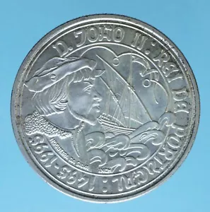 PORTOGALLO 1000 ESCUDOS 1995 MORTE JOHN II MONETE COLLEZIONE ARGENTO SILVER (2) - Imagen 1 de 2
