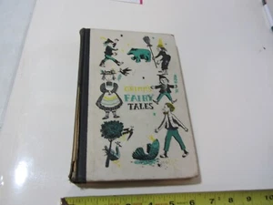 antique book Grimm's Fairy Tales Nelson Doubleday 1954 w/ spine damage - Picture 1 of 11