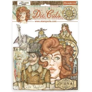 Stamperia SIR VAGABOND AVIATOR - DIE CUTS - Picture 1 of 1