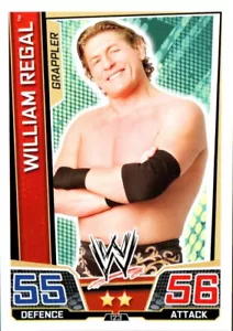 2013 Topps Slam Attax Superstars UK Wrestling Card #123 William Regal - Picture 1 of 1