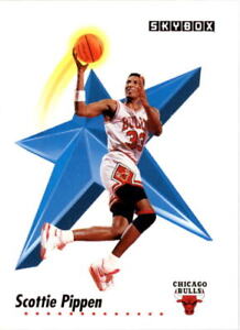 1991-92 SkyBox Chicago Bulls Basketball Card #44 Scottie Pippen