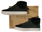 New Koolaburra By Ugg Sundell Fuzz Chukka Women's High-Top Sneakers Black Size 7