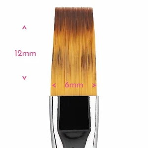 FLAT BRUSH #2 Food Grade Culinary Paint Brush by Sweet Sticks for Edible Paint - Bild 1 von 5