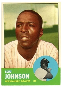 1963 TOPPS #238 Lou Johnson  Excellent Raw - Picture 1 of 2