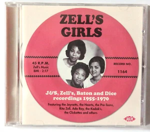 Zell's Girls: J & S, Zell's, Baton and Dice Recordings 1955-1970 - CD (2007) - Picture 1 of 12