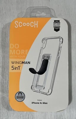 Funda Scooch Wingman 5 en 1 para iPhone Xs Max (transparente) Foto 1 de 2