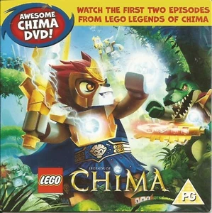 LEGO ~ LEGENDS OF CHIMA ~ 2 EPISODES - CHILDRENS - LEGO PROMO DVD (b) - Imagen 1 de 2