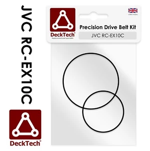 Correas de repuesto DeckTech™ para reproductor de cassette JVC RC-EX10C RCEX10C RC EX10C - Imagen 1 de 3