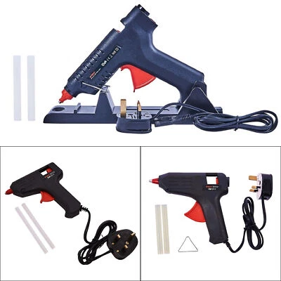 Hot Schmeltzend Kleber Pistole Elektrisch Mit Stecken Professionell Kunst & UK - Bild 1 von 4