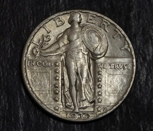 Standing Liberty Quarter 1930 AU lote 3809 - Imagen 1 de 2