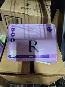 Rael Organic Period Underwear S/M One Time Use Disposable Cotton Cover 10 Count - Picture 1 of 1
