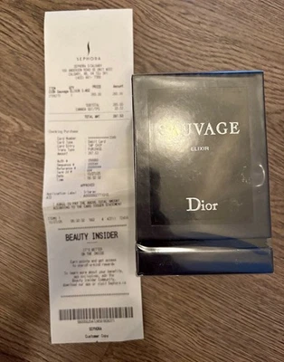 Dior Savauge Elixir 3,4 oz (100 ml) sellado Foto 1 de 4