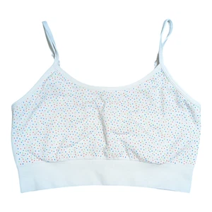 Wonder Nation - Girls Bra - Size XL - White with rainbow sprinkles - Worn Once - Picture 1 of 4