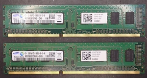 Pair of Samsung 1GB DDR3 1333 Memory PC3-10600 M378B2873FH0-CH9 (M01) - Picture 1 of 5