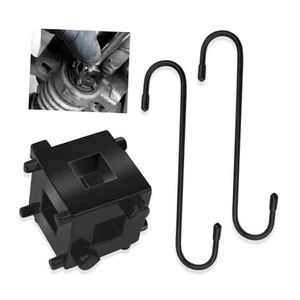 Juego de herramientas de pistón de freno de disco para trinquetes de accionamiento cuadrado de 3/8", cubo freno trasero  - Imagen 1 de 8