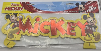 Mickey Mouse Table Decoration Birthday Party Supplies 1 PC Q3 - Image 1 of 4