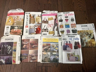Lot of 9 Woman's And Home Sewing Patterns Simplicity McCalls - Image 1 of 4