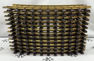 Aristo-Craft 7201 EURO Style 4' Diameter Curve Track Sections (12) EX G Scale - Picture 1 of 4