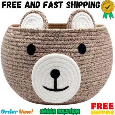 Детская корзина BYLSSNUK — подарочные корзины с медведем пустые для детского детского шоу - Изображение 1 из 4