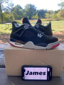 Nike Air Jordan Retro 4 OG GS Bred 2019 408452060 Talla 6Y/6 Hombres - Imagen 1 de 7