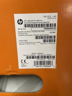 NUEVA - Impresora láser monocromática HP 2Z599E#BGJ LaserJet Pro 4001ne - 2Z599E#BGJ Foto 1 de 3