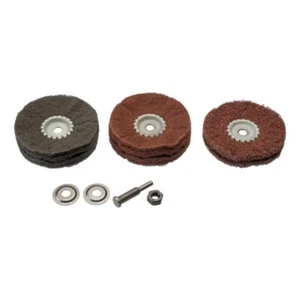 OSBORN PROFI Satinier-Set Stahl Edelstahl Aluminium Kunststoff Holz PKW-Felgen - Bild 1 von 2