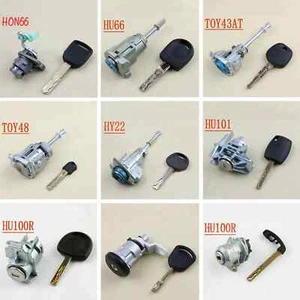 Practice Car Door Lock Cylinder With Key for VW/Toyota/Ford/Honda/Buick/Benz/BMW - Picture 1 of 11