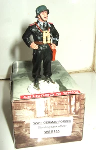 King & Country WSS155 WW2 German Forces, Standing Tank Officer in 1:30 Scale. - Picture 1 of 3