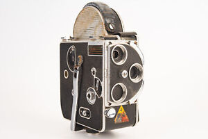 Bolex H16 Non Reflex 16mm Film Cine Camera Body C Mount TESTED Vintage V23