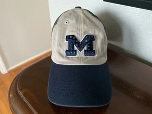 University of Michigan Wolverines Womans Sparkle Adjustable Strapback Hat Cap - Picture 1 of 4