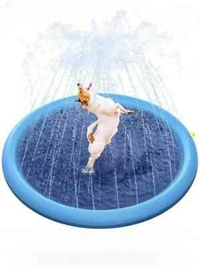 Cat Paddling Spray Pool Dog Folding Bath Pet Swimming Pool Outdoor Pet Bathing - Picture 1 of 12