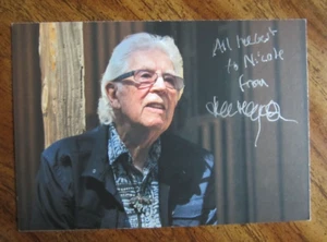 Foto firmada autografiada por músico John Mayall (m. 2024) 3,5X5 "Nadie me dijo" - Imagen 1 de 3