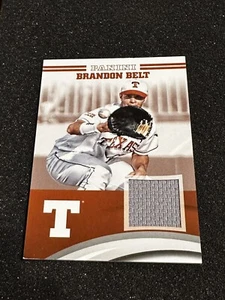 BRANDON BELT 2015 Panini Texas Team Collection Jersey #BB-TEX - Picture 1 of 1