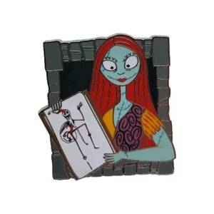 Disney Pin 2024 Nightmare Before Christmas Sally & Drawing of Santa Jack #169897 - Picture 1 of 10