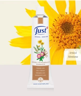 Swiss Just Arnica Creamy Gel 100ml - Licenced Seller