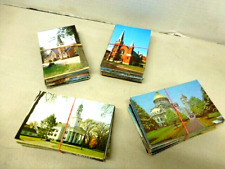Lot of 100 Vintage Chrome Religious Church  Postcards Unused