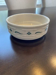 Longaberger Keramik grün gewebt Traditionen Schale Schale - Bild 1 von 6