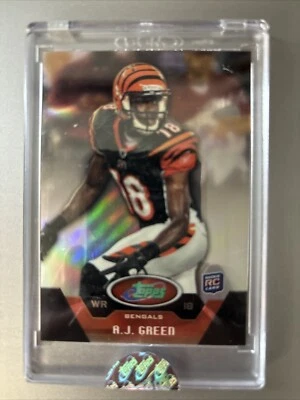 2011 Topps ETopps Refractor A.J. Green Rookie #3 - Image 1 of 2
