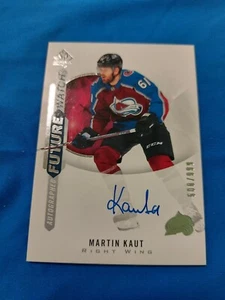 Martin Kaut Future Watch Auto 2020-2021 Colorado Avalanche 508/999 - Bild 1 von 2
