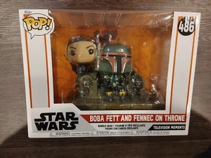 Funko Star Wars: The Mandalorian Boba Fett and Fennec Shand Pop! Moment - Picture 1 of 2