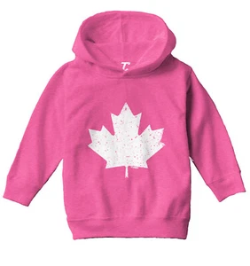 Canadian Maple Leaf - Canada Pride Country Toddler/Youth Hoodie - Picture 1 of 12