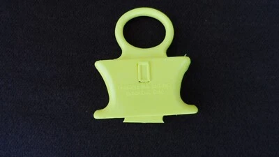 P-BE SPRING LOADED ROPE LOCK DELRIN YELLOW 8071 ~ Qty: 6 or 50 pcs