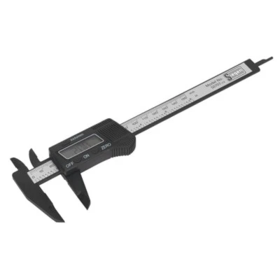 SEALEY SIEGEN DIGITAL VERNIER CALIPER GAUGE TOOL150mm LCD Metric & Imperial